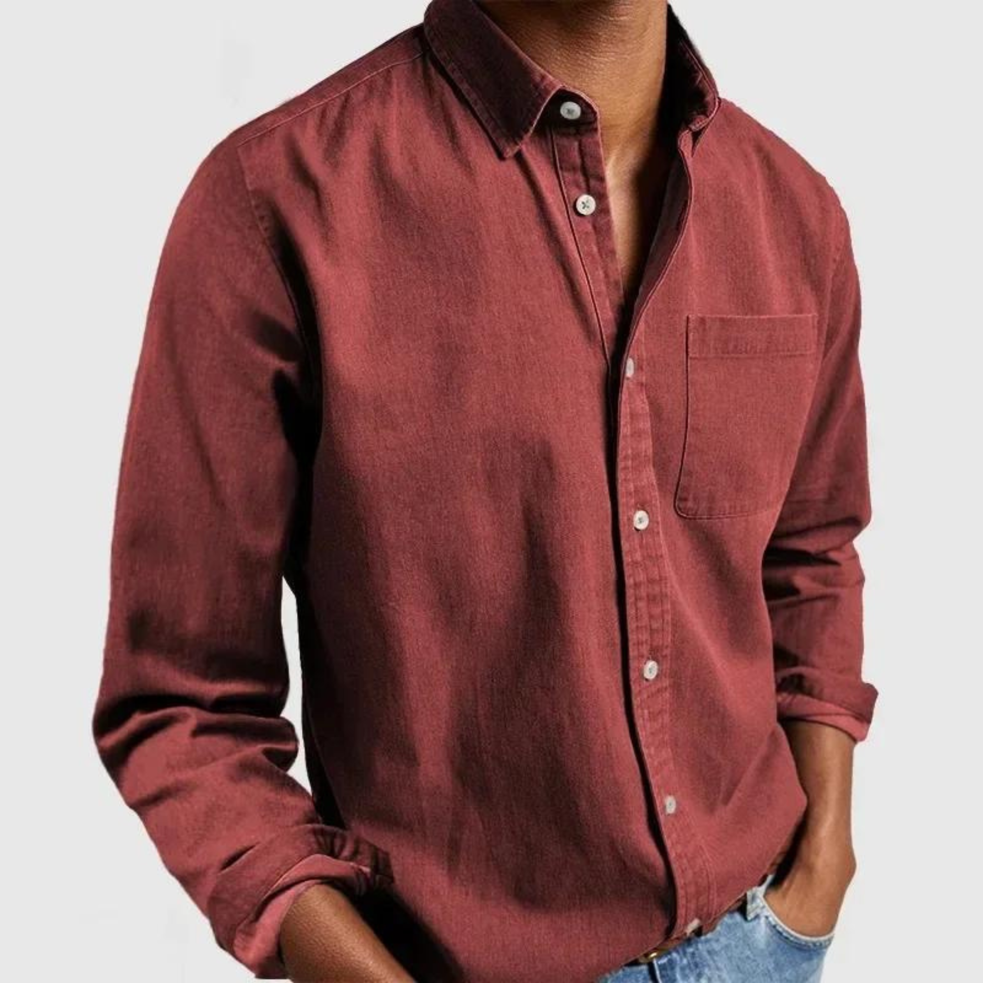 Tidløsia™ - Elegant bluse med knapper