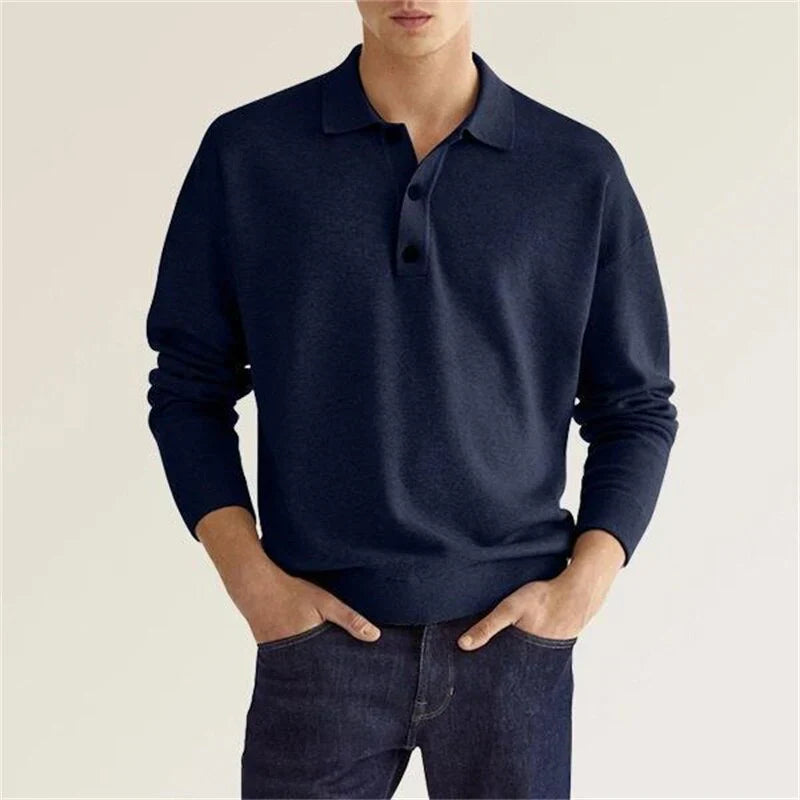 Tidløsia™ - Langærmet poloshirt
