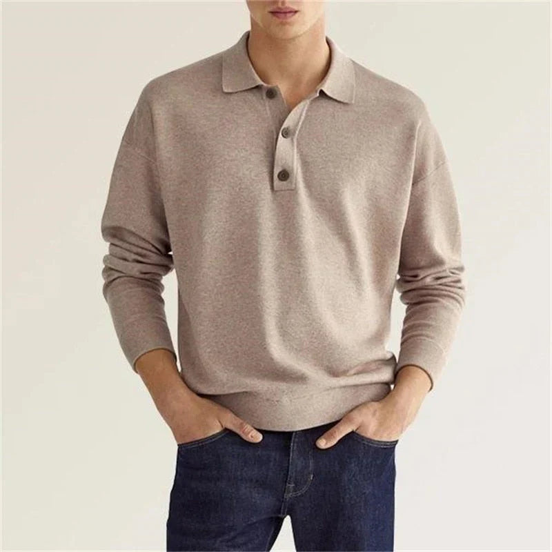 Tidløsia™ - Langærmet poloshirt