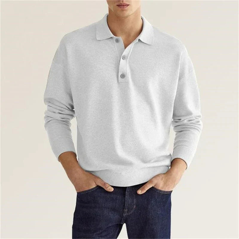 Tidløsia™ - Langærmet poloshirt