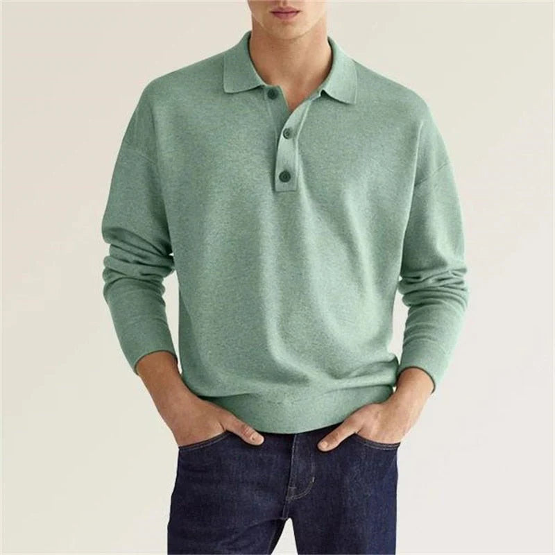 Tidløsia™ - Langærmet poloshirt
