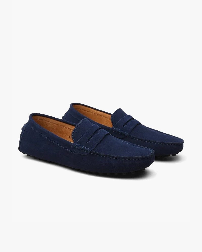 Tidløsia™ - Suede Slip-Ons