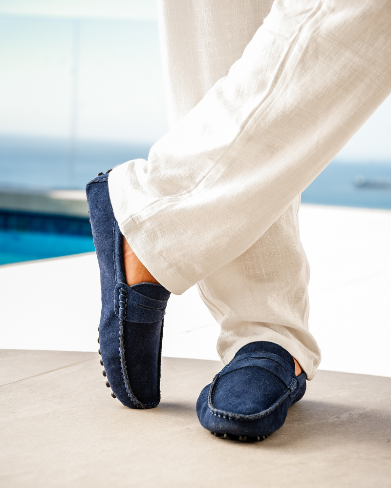 Tidløsia™ - Suede Slip-Ons