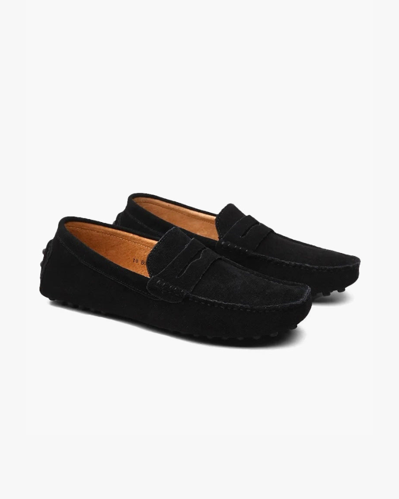 Tidløsia™ - Suede Slip-Ons