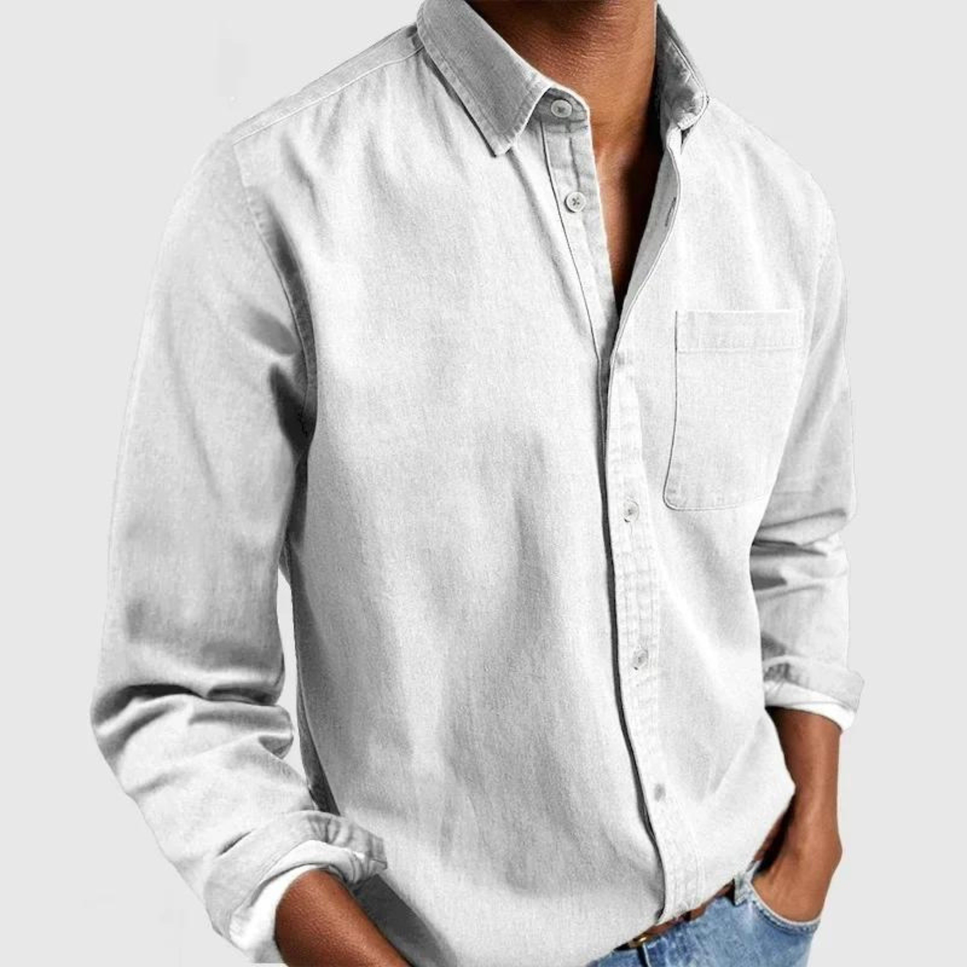 Tidløsia™ - Elegant bluse med knapper