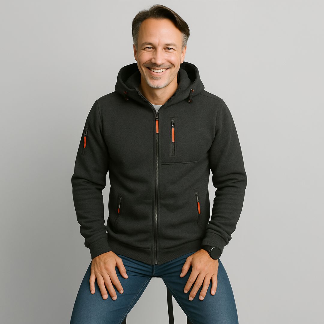 Tidløsia™ - Blød Zip-Hoodie