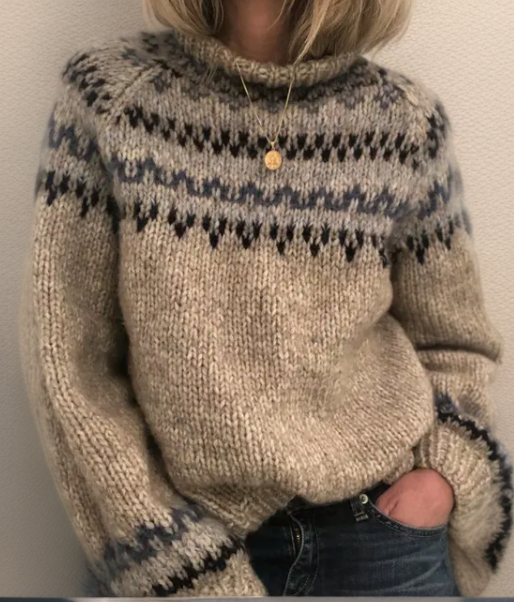 Tidløsia™ - Chic Retro-Trøje